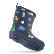 LIEWOOD detské zateplené gumáky Mason Dino roar / Classic navy