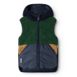 LIEWOOD detská obojstranná vesta Diana Classic navy mix