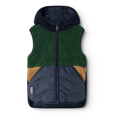 LIEWOOD detská obojstranná vesta Diana Classic navy mix