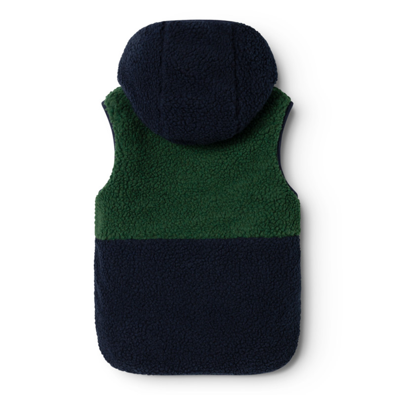 LIEWOOD detská obojstranná vesta Diana Classic navy mix