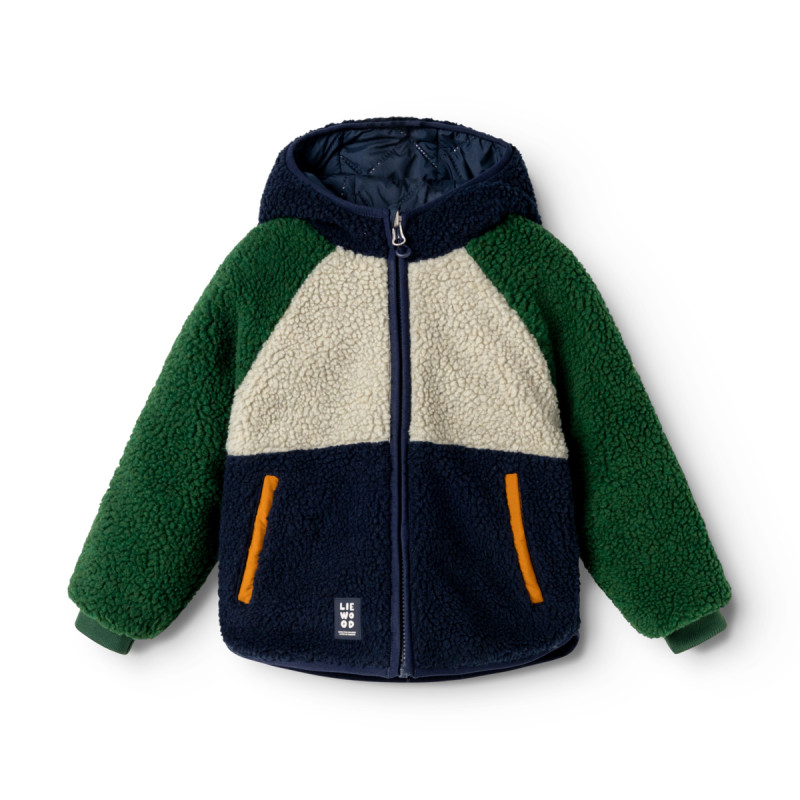 LIEWOOD JACKSON obojstranná bunda Garden green multi mix