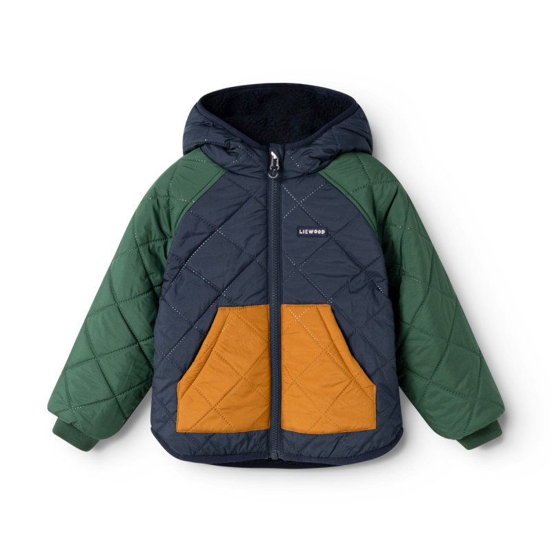 LIEWOOD JACKSON obojstranná bunda Garden green multi mix