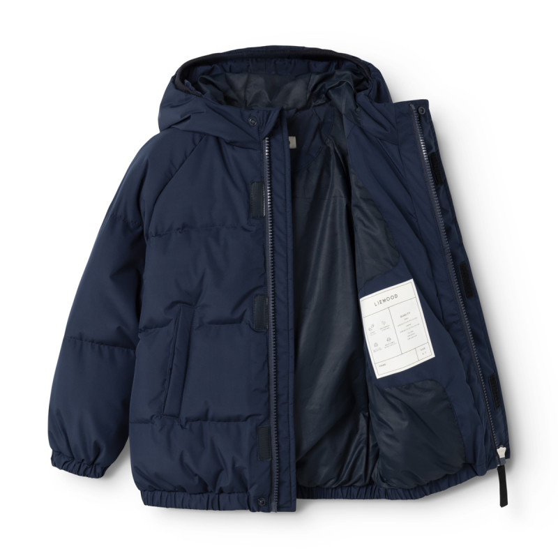 LIEWOOD Adelina zimná páperová bunda Classic navy