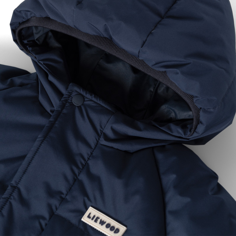 LIEWOOD Adelina zimná páperová bunda Classic navy