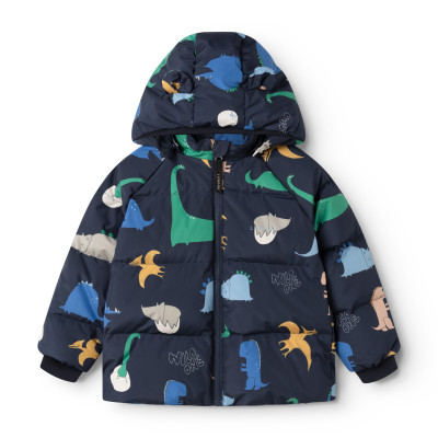LIEWOOD Polle páperová bunda Dino roar / Classic navy