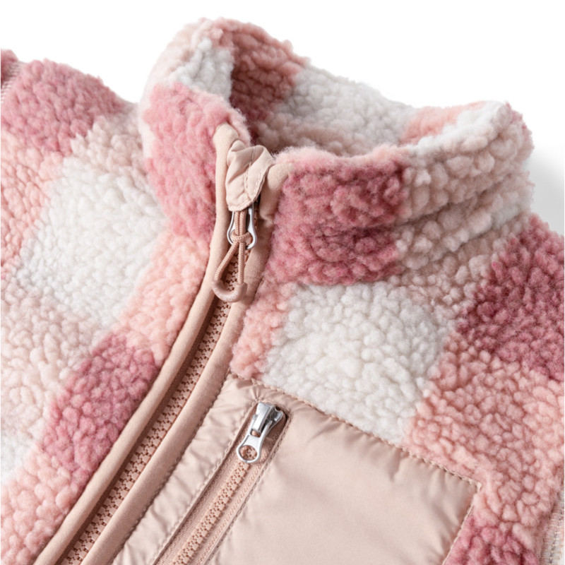 LIEWOOD Bunda Nolan Mega Check / Rose blush