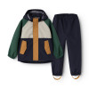 LIEWOOD nepremokavý set Pedia – bunda a nohavice Garden green multi mix