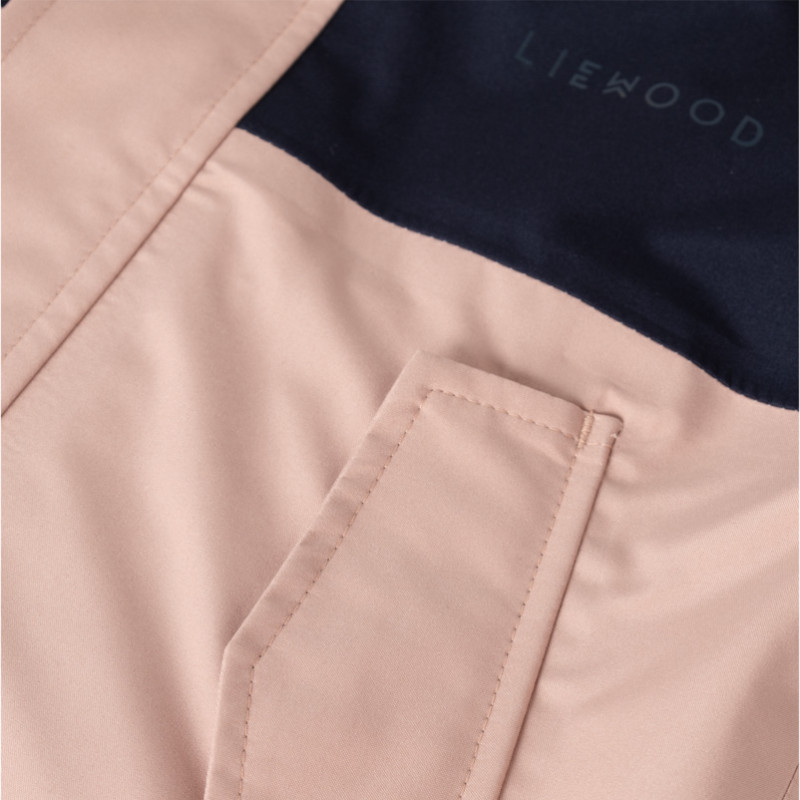 LIEWOOD nepremokavý set Pedia – bunda a nohavice Pale tuscany multi mix