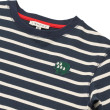 LIEWOOD TYLER pruhované tričko s dlhým rukávom Classic Navy / creme de la creme