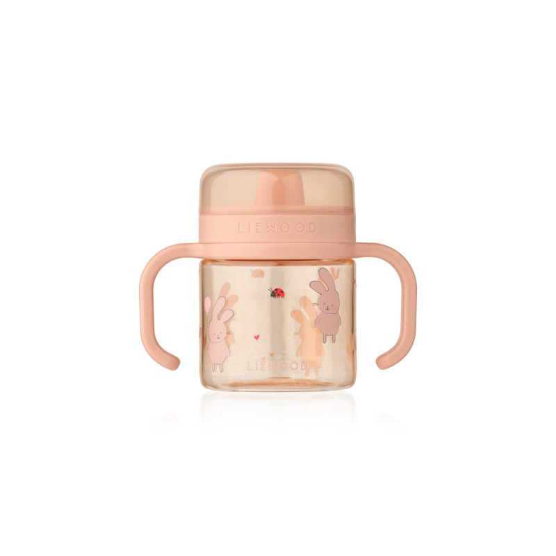 LIEWOOD tréningový hrnček Kylo 280 ml Wild child / Rosey