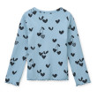 LIEWOOD NIEVE rebrované tričko s dlhým rukávom Sweethearts / Beach blue