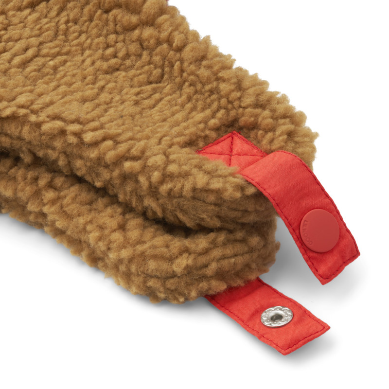 LIEWOOD Zimná čiapka BRAVO Army brown multi mix