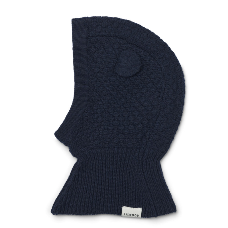 LIEWOOD OGGY Detská vlnená kukla Classic Navy