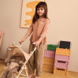 LIEWOOD ELSIE Kočík pre bábiky Stripe Pale tuscany