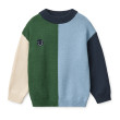 LIEWOOD ORLANE Pletený sveter Beach blue multi mix