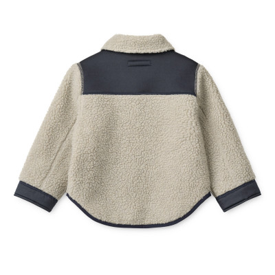 LIEWOOD ELIAN detská flísová košeľa Mist / Classic navy