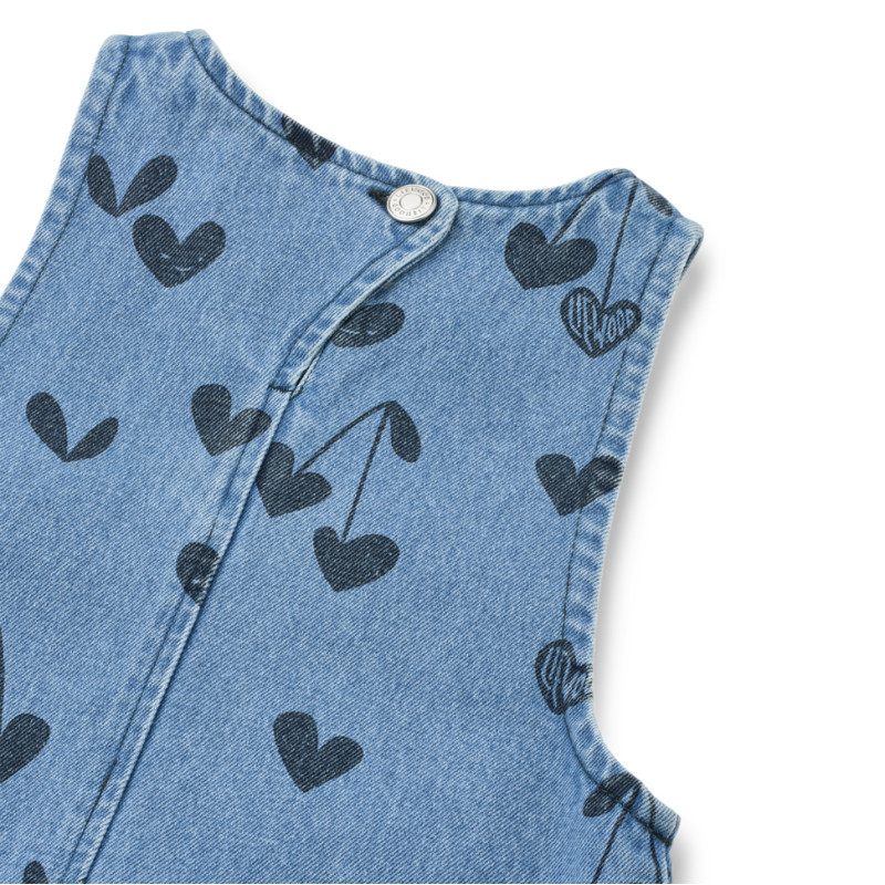 LIEWOOD Rifľové šaty Angelica Sweethearts / Denim