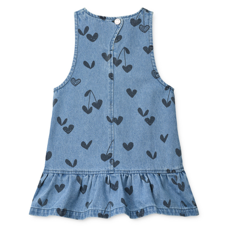 LIEWOOD Rifľové šaty Angelica Sweethearts / Denim