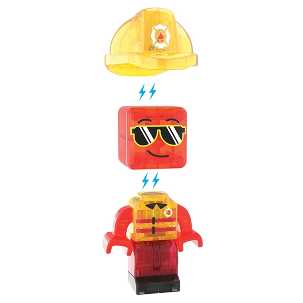 Magnetická stavebnica MAGNA-TILES® Fire Rescue 27 ks