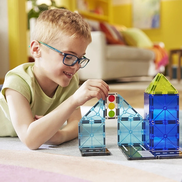 Magnetická stavebnica MAGNA-TILES® Police Patrol 20 ks