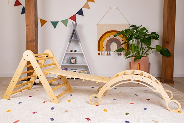 Lezecký set pikler S s montessori oblúkom