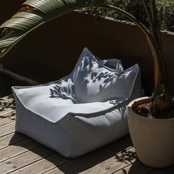 Detské kreslo sedací vak Wigiwama® - Azure Outdoor Beanbag Chair
