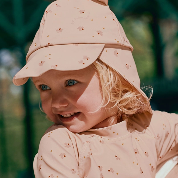 LIEWOOD plavecký klobúk Senia Mini Butterfly / Apple blossom