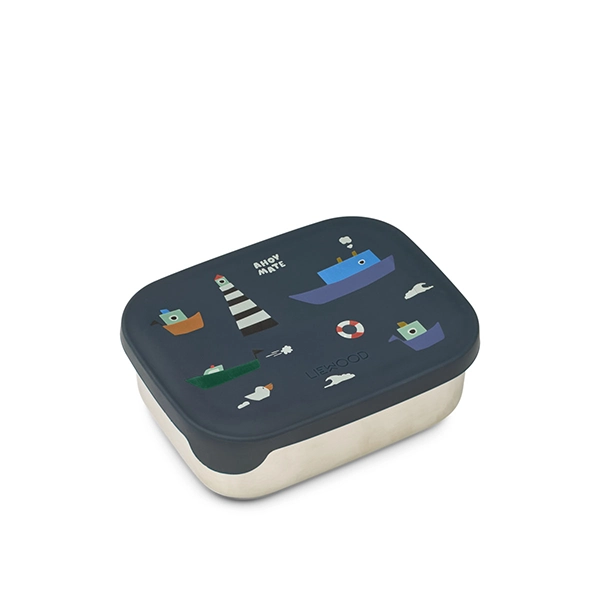 LIEWOOD desiatový box Arthur Sailing / Classic navy