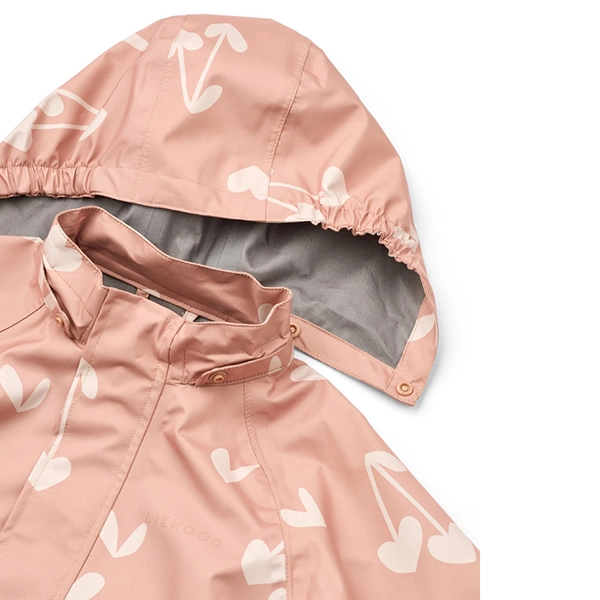 LIEWOOD nepremokavý set Pedia – bunda a nohavice Sweethearts / Pale tuscany