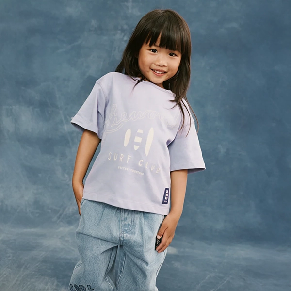 LIEWOOD Tyler tričko Surf / Dusty lavender