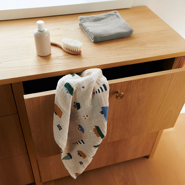 LIEWOOD mušelínové plienky Lewis 2 kusy Sailing / Dove blue mix LIEWOOD mušelínové plienky Lewis 2 kusy Sailing / Dove blue mix