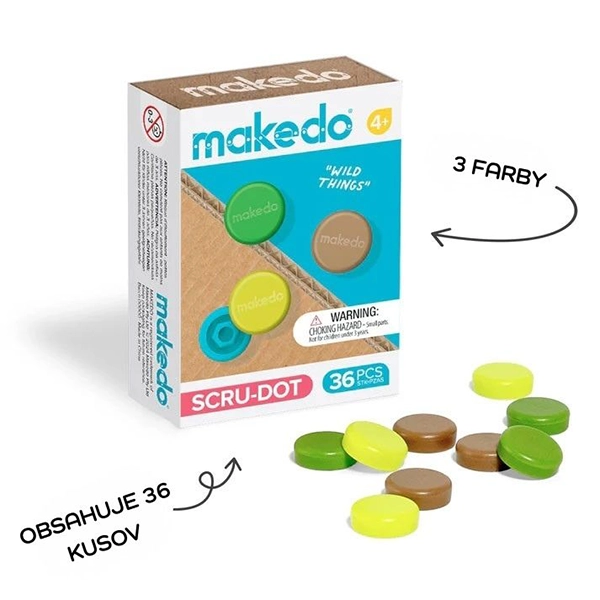 Makedo Krytky na skrutky