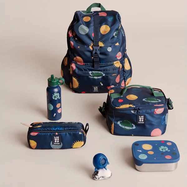 LIEWOOD termo taška na obed Toby Universe / Classic Navy