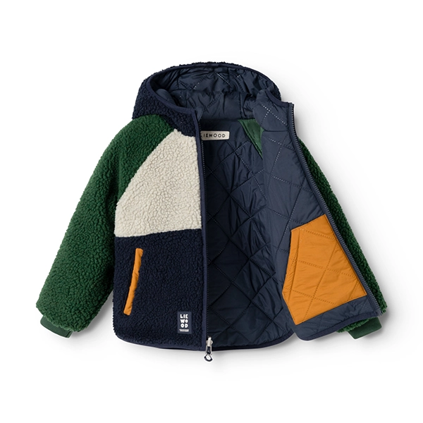 LIEWOOD JACKSON obojstranná bunda Garden green multi mix