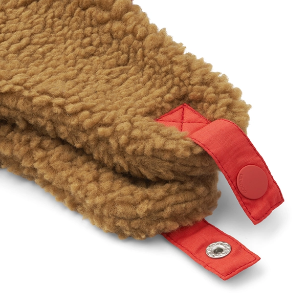 LIEWOOD Zimná čiapka BRAVO Army brown multi mix
